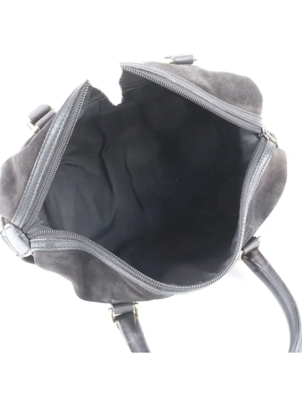 Gucci Guccissima Mini Boston Leather Handbag Tote Black Rbm - Picture 7 of 9